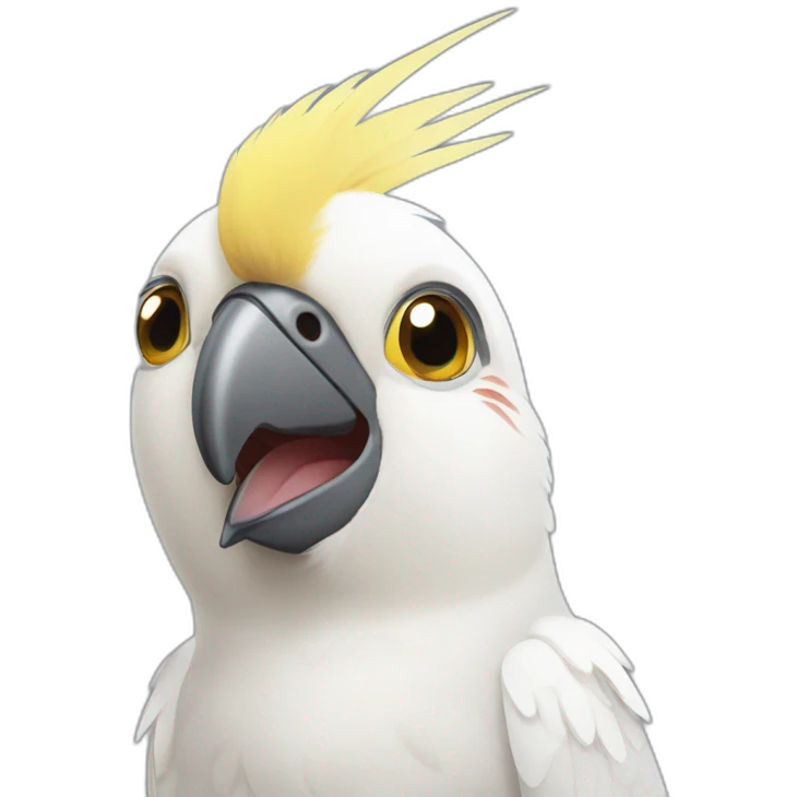 gin cockatiel emoji