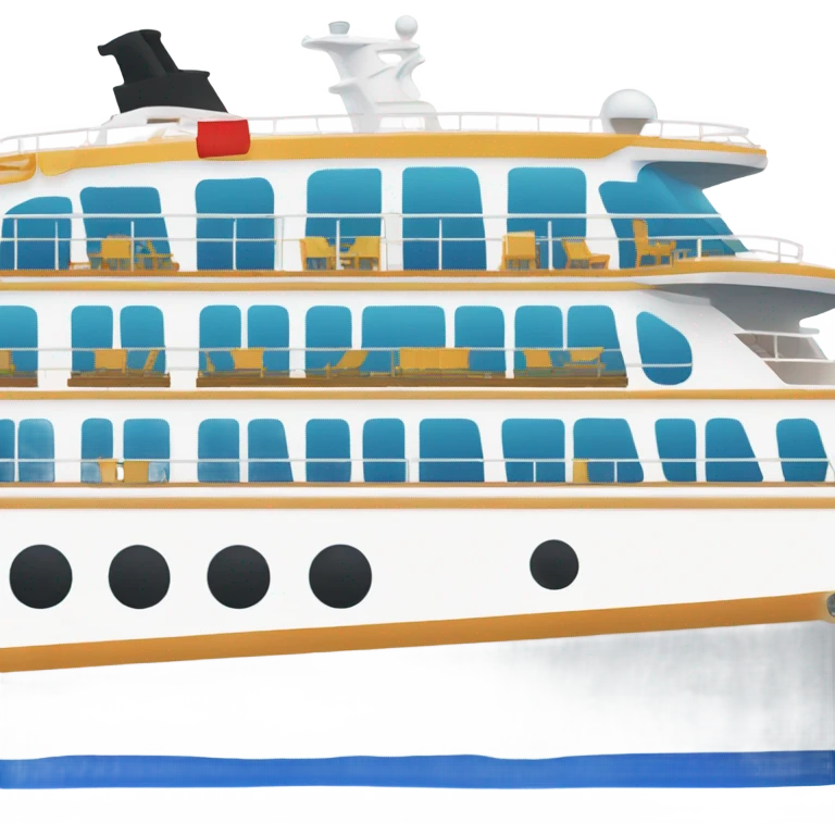 Cruise ship  emoji