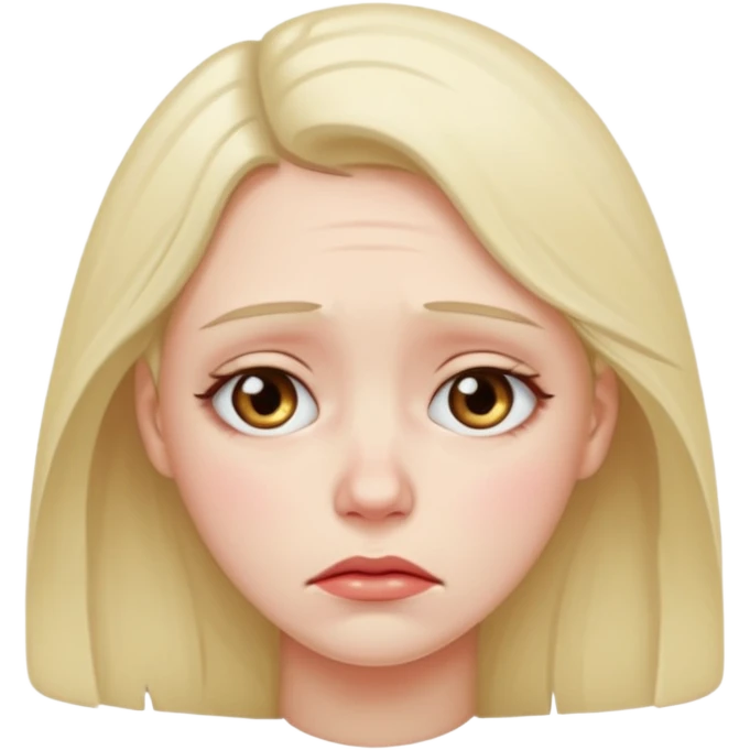 Sad women emoji