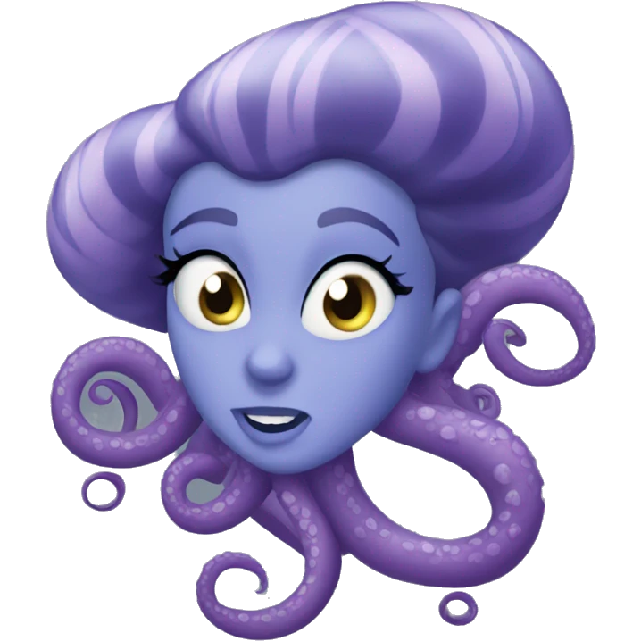disney ursula tentacles emoji
