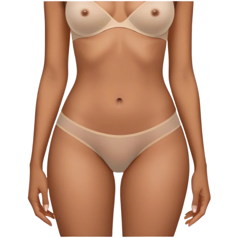 Realistic woman’s with invisible underwear  emoji