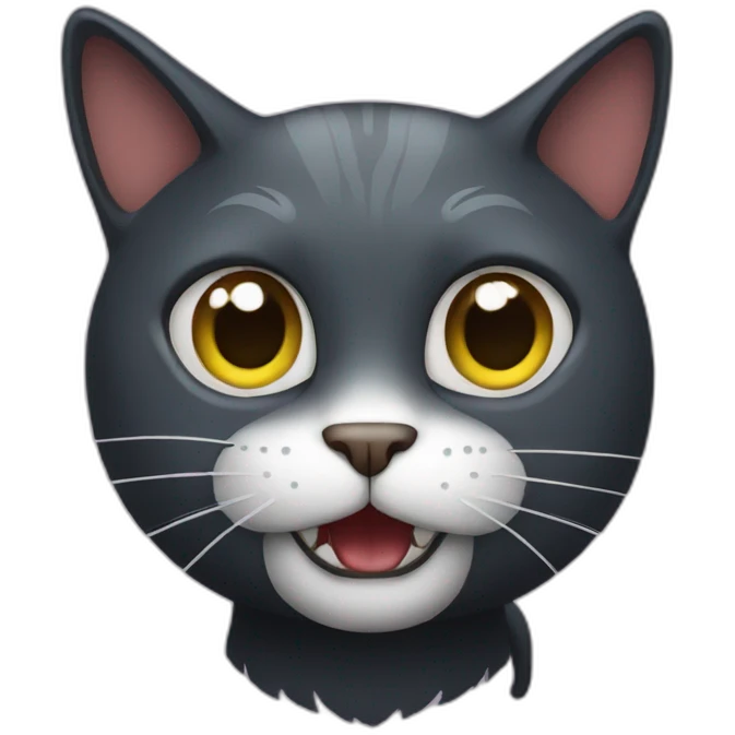 sinister cat emoji