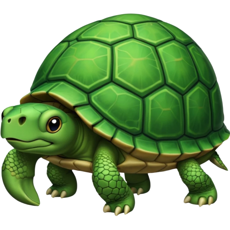 Tortue portant une maison emoji