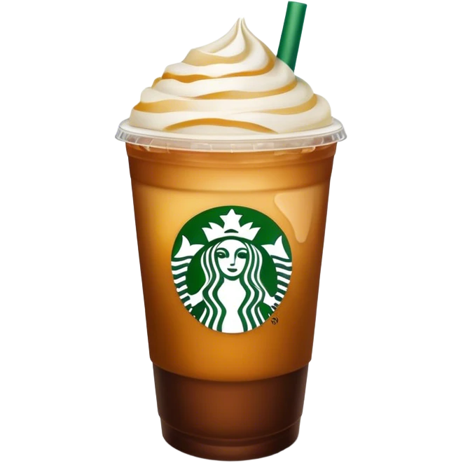 Starbucks drinks emoji