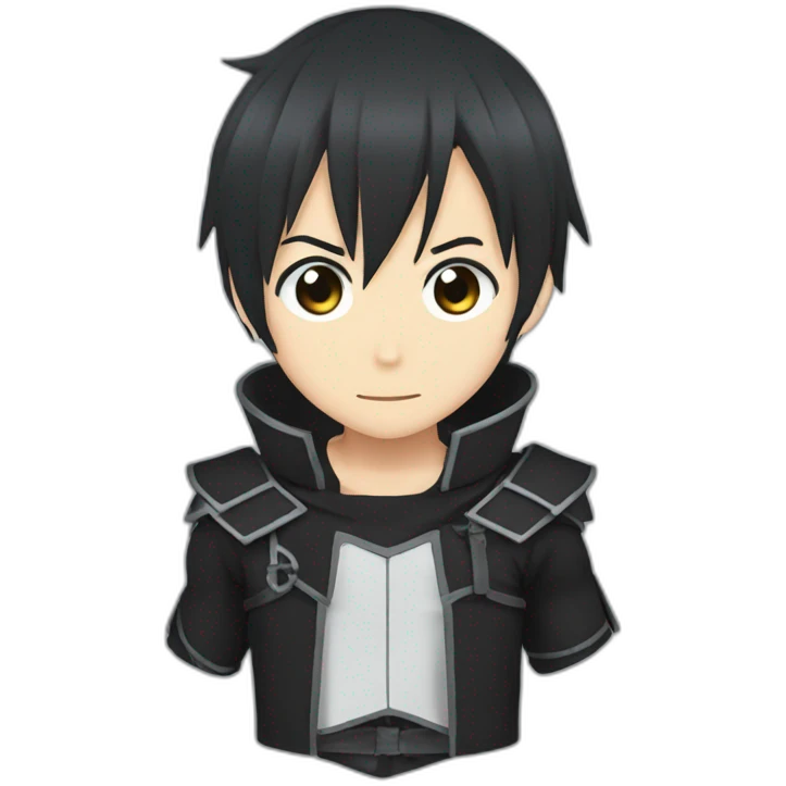 kirito from sword art online emoji