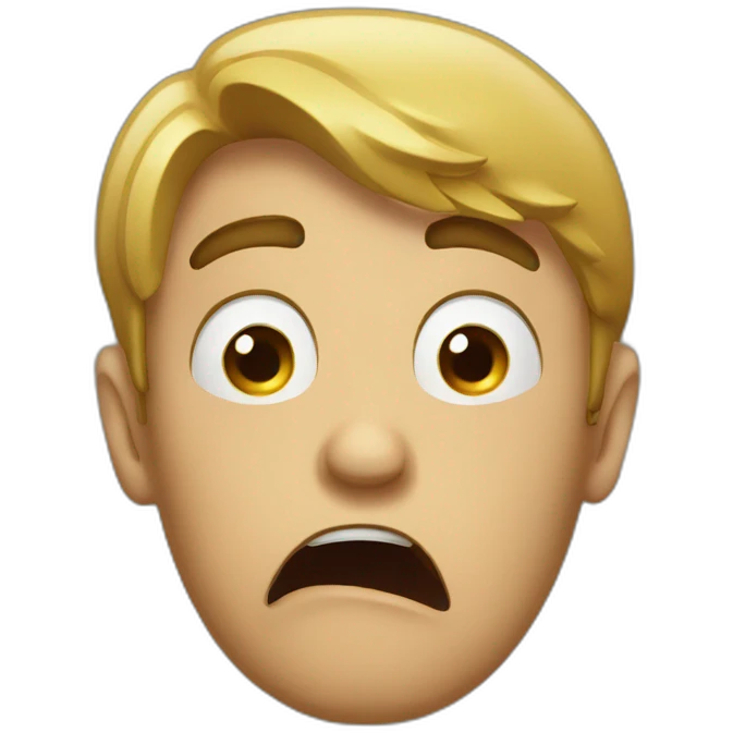 shocked guy meme emoji