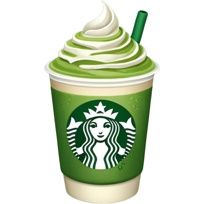 Matcha latte starbucks emoji