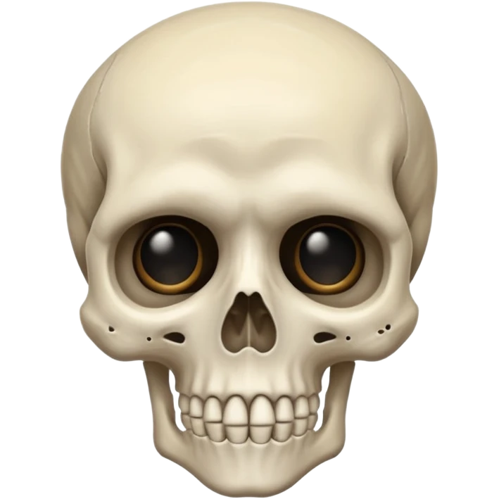 sad skeleton emoji