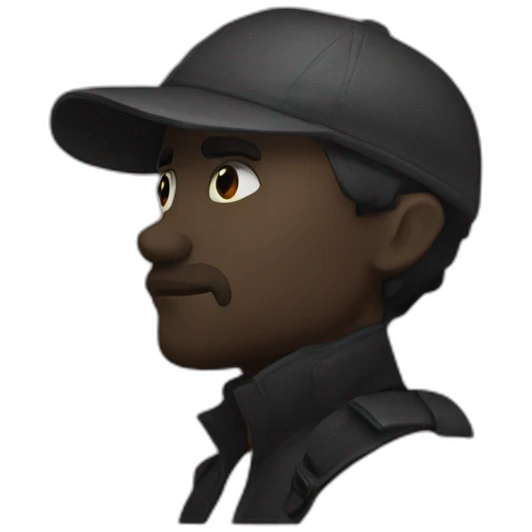 Jul noir emoji