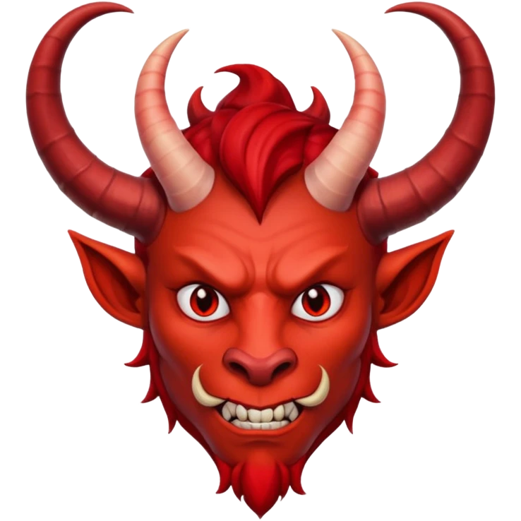 Man devil emoji