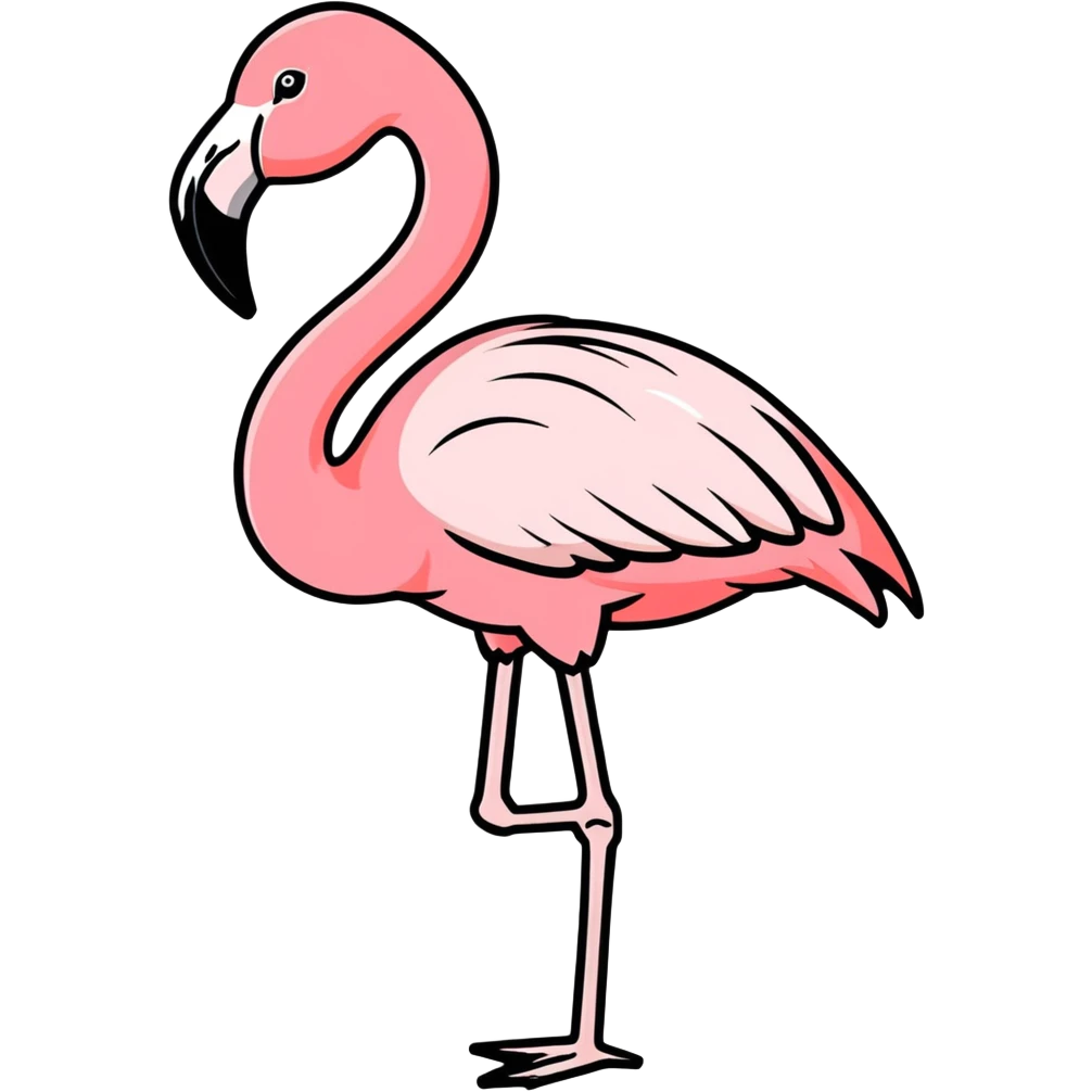 flamingo emoji
