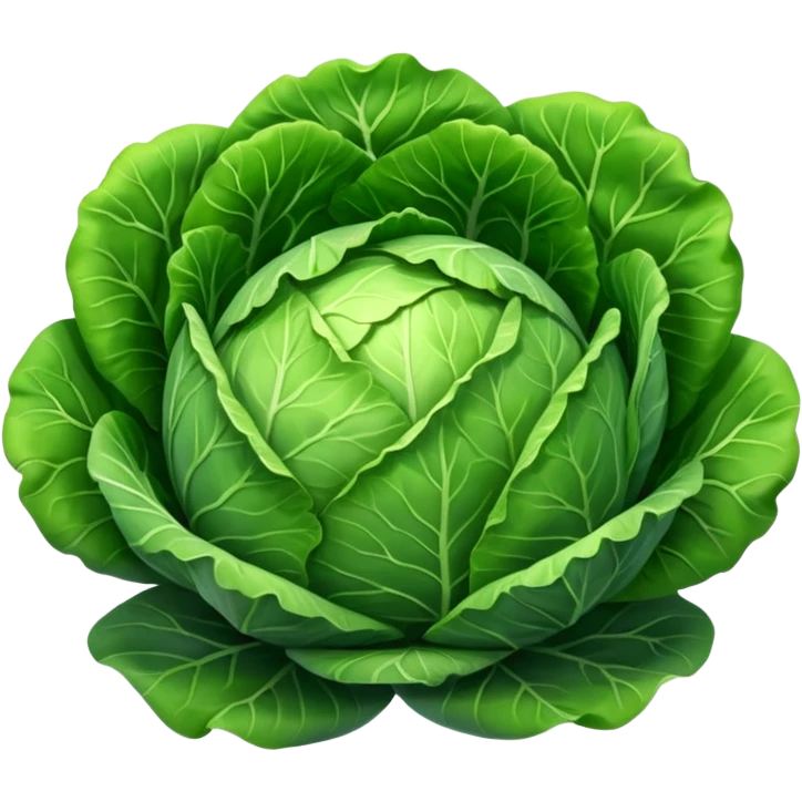 Качан круглой капусты emoji