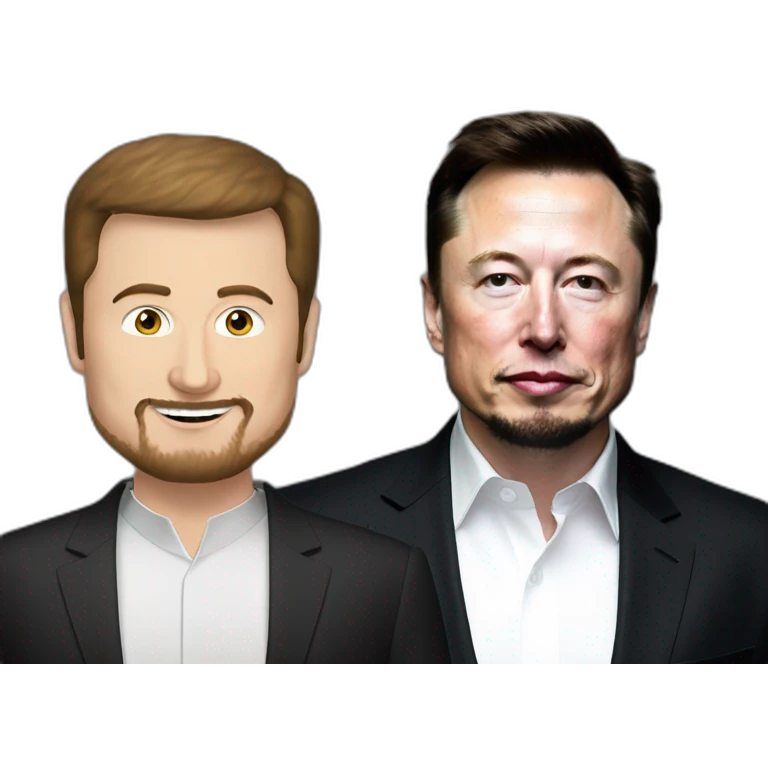 Kadyrov and Elon Musk emoji