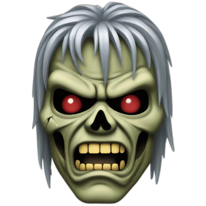 Iron maiden Eddie the head emoji