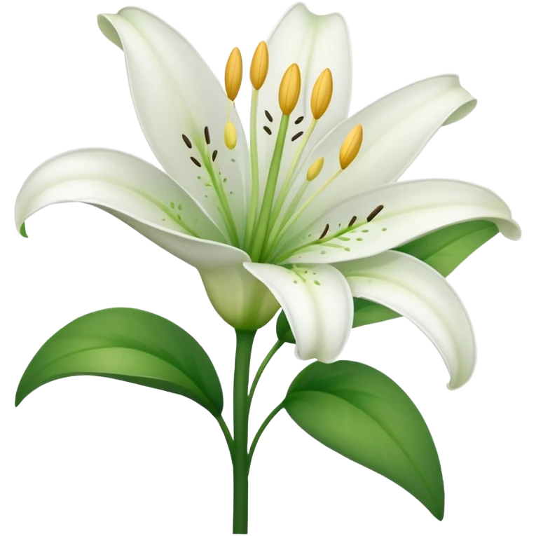 Lily flower emoji  emoji