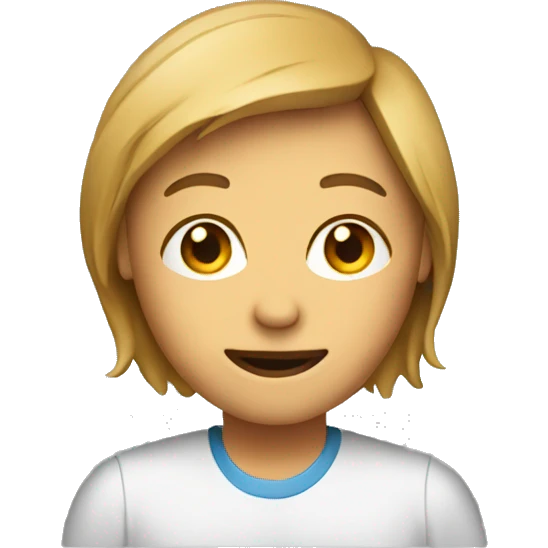 A person behind a laptop emoji