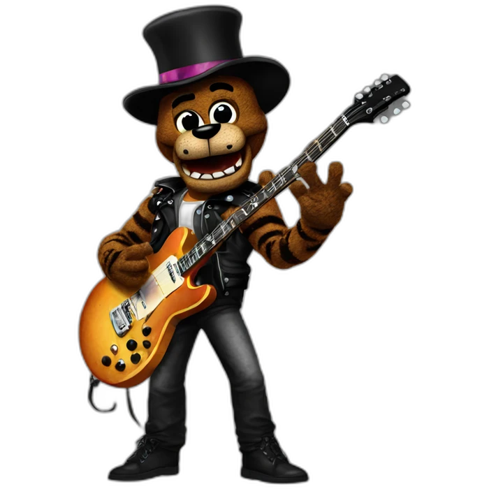 glamrock freddy from fnaf emoji