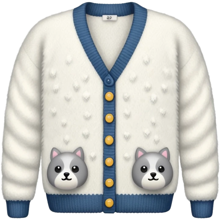 Flurry cardigan emoji