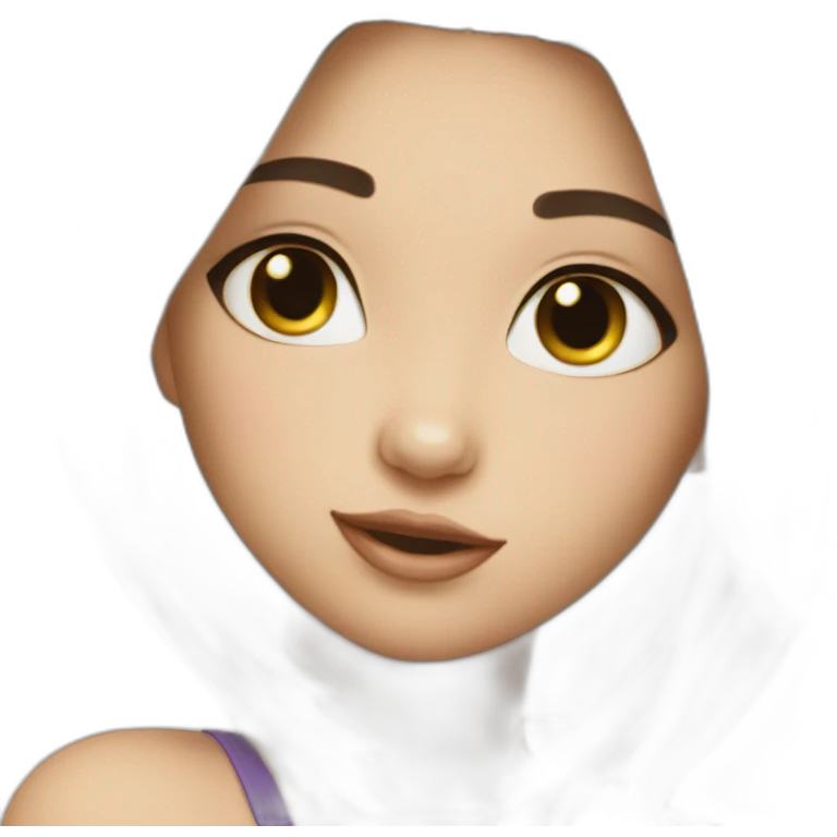beauty girl cat emoji