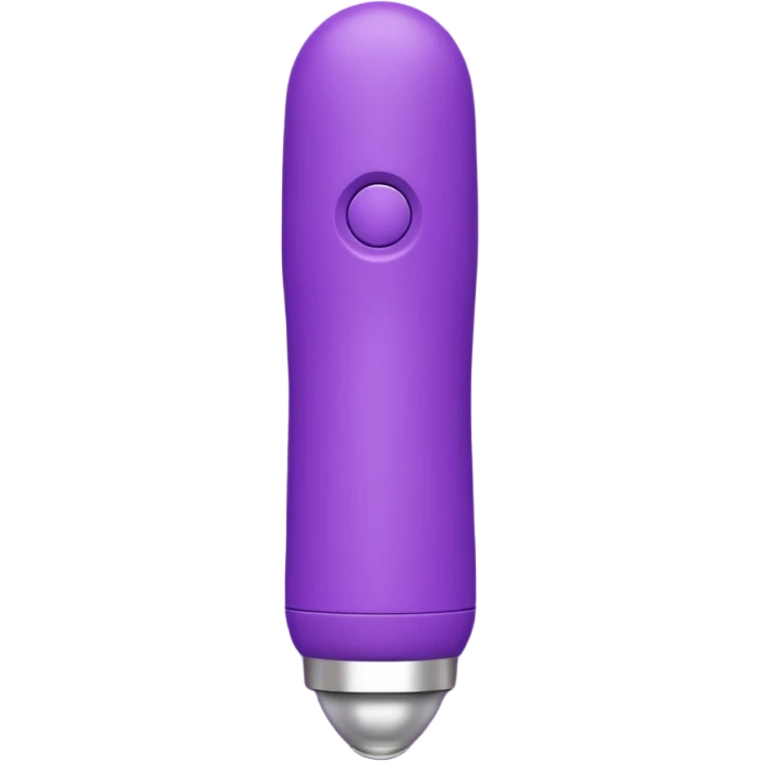 Purple vibrator emoji