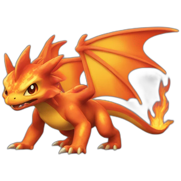 Dracaufeu Pokémon emoji
