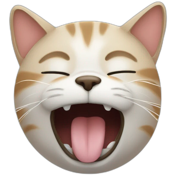 cat sneeze emoji