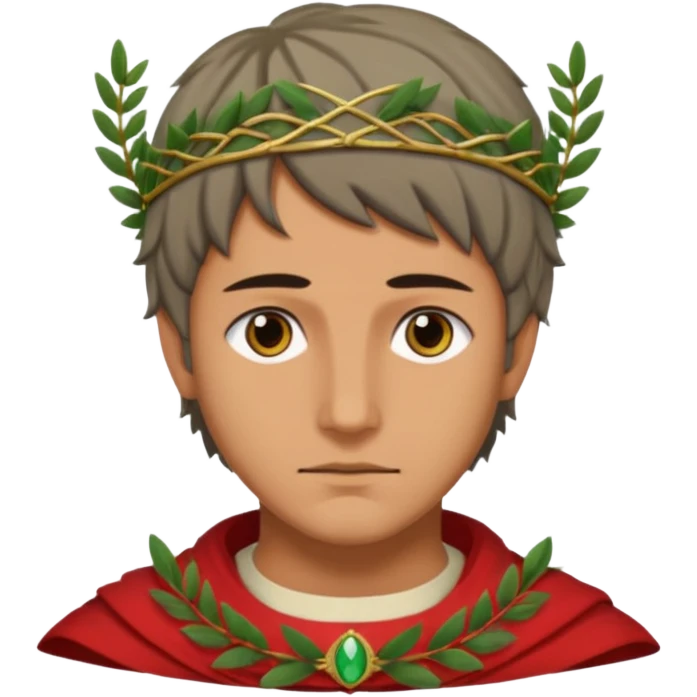 dante con alloro divina commedia emoji