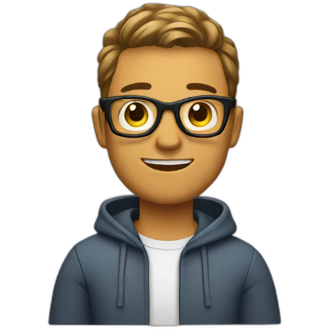 guy creating content emoji