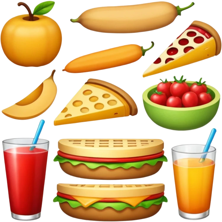 Quero comidas emoji