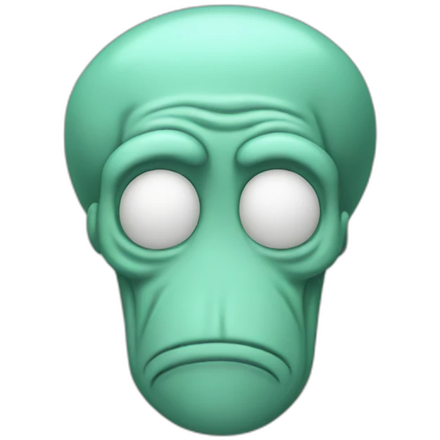 Squidward emoji