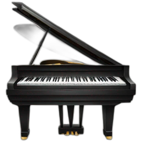 Grand piano emoji