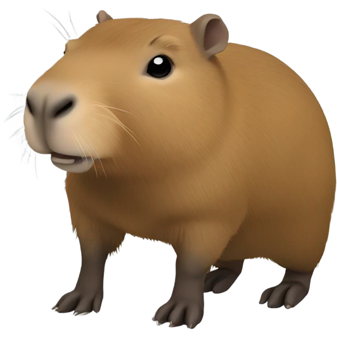 Capybara emoji