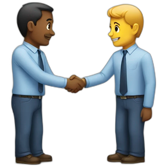 men shaking hands emoji