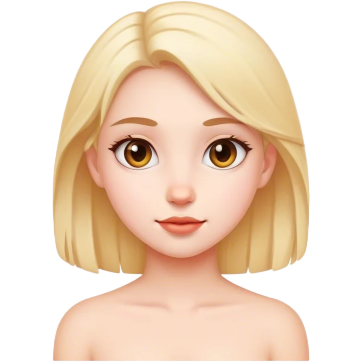 Cute girl  emoji