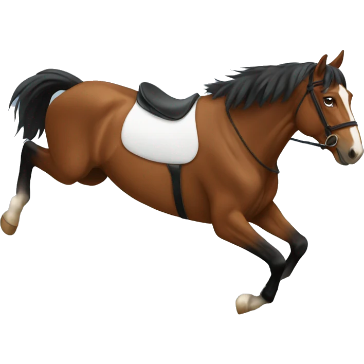 horse jumping emoji