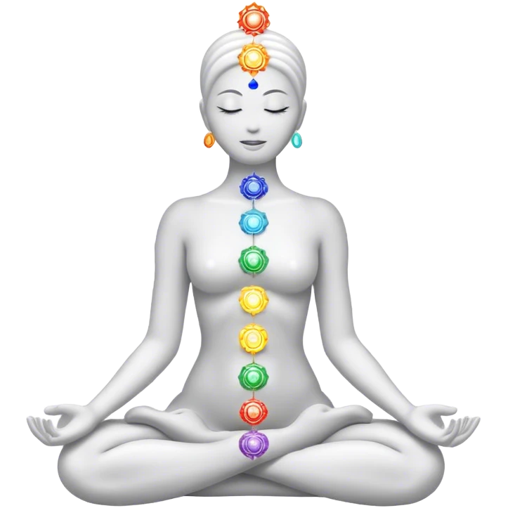 chakras white emoji