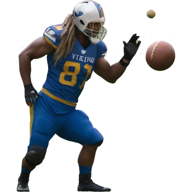 Viking #18 dropping the ball emoji