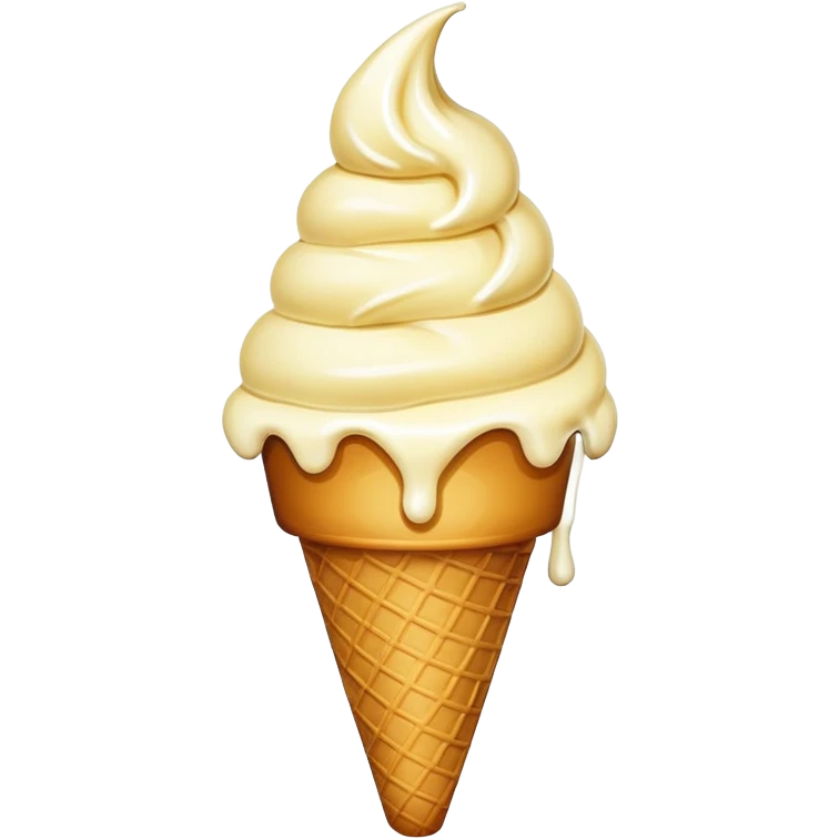 Ice cream emoji