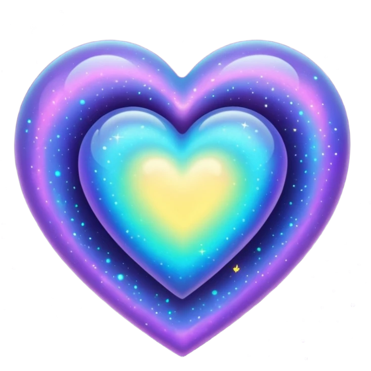 galaxy heart  emoji