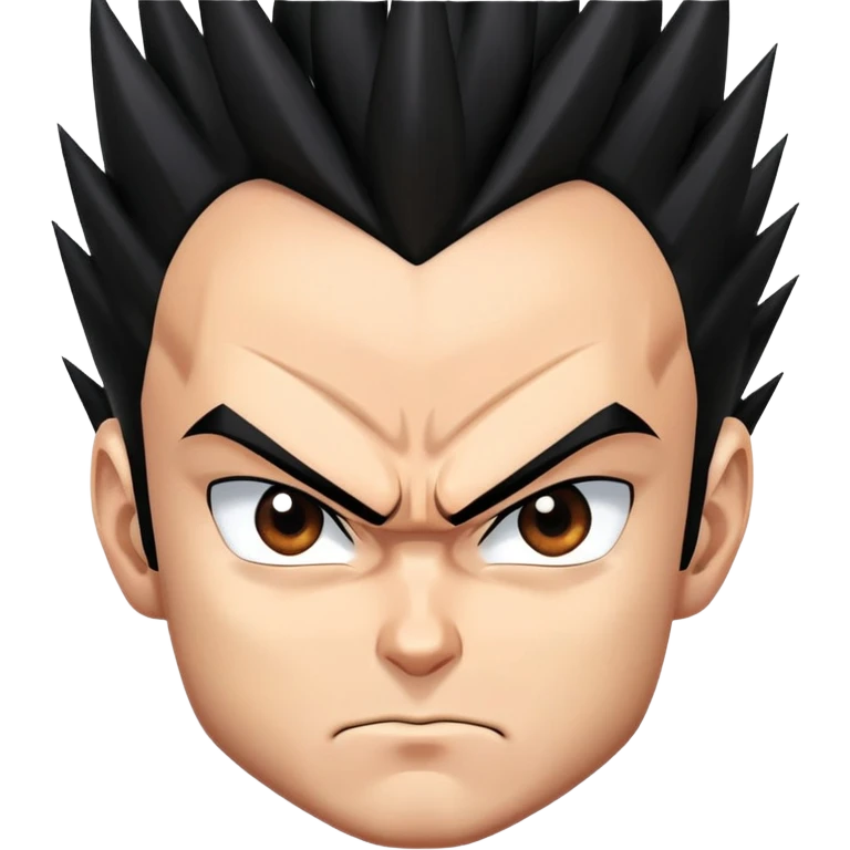 Vegeta from Dragon Ball emoji