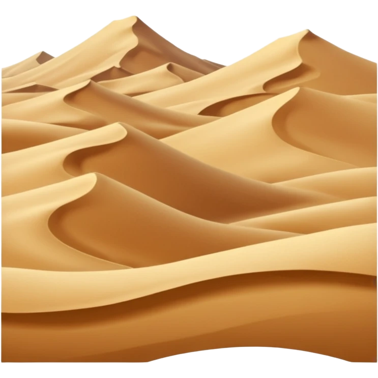 desert dunes scene emoji