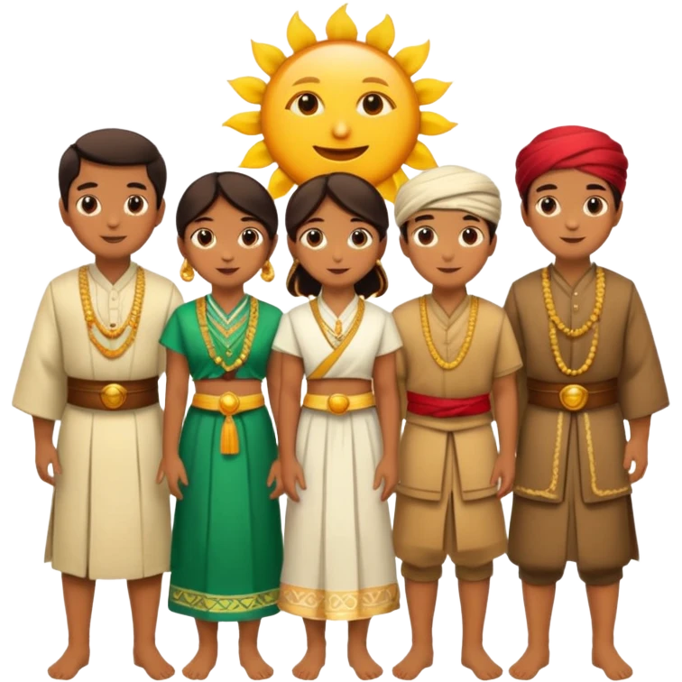 Hijos del sol emoji