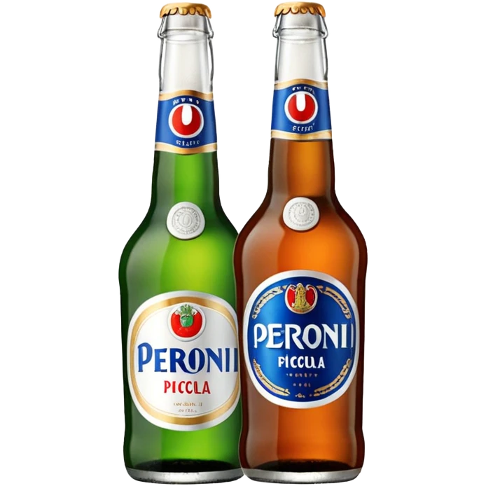 Birra Peroni piccola in bottiglia da 33 cl
 emoji