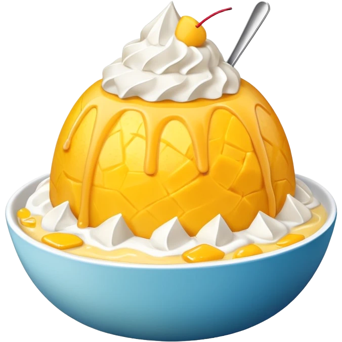 mango bingsu emoji