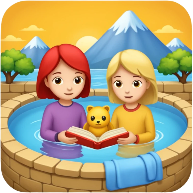 a children’s story picture book emoji