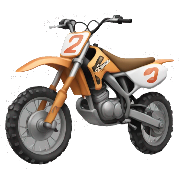Dirt bike emoji