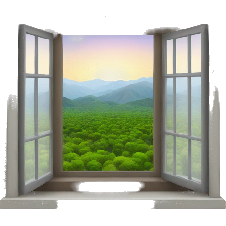 view from a window emoji