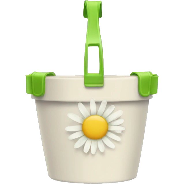 Daisy bucket emoji