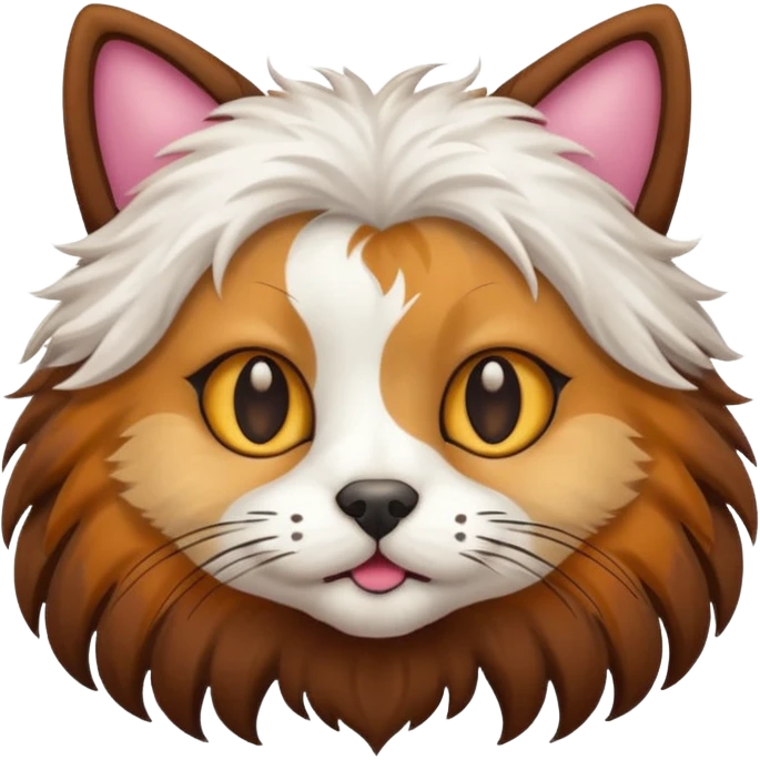 cat and dog one body emoji