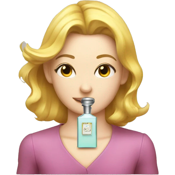 experiment with perfume (design texture feeling), no emoji emoji